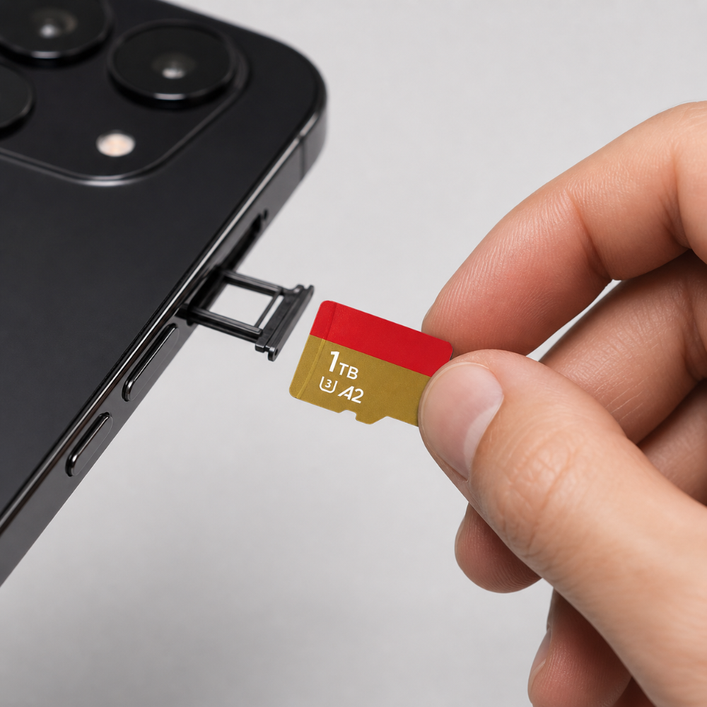 1TB High Speed Memory Card With Micro SD Adapter For Extra Storage | Temsk