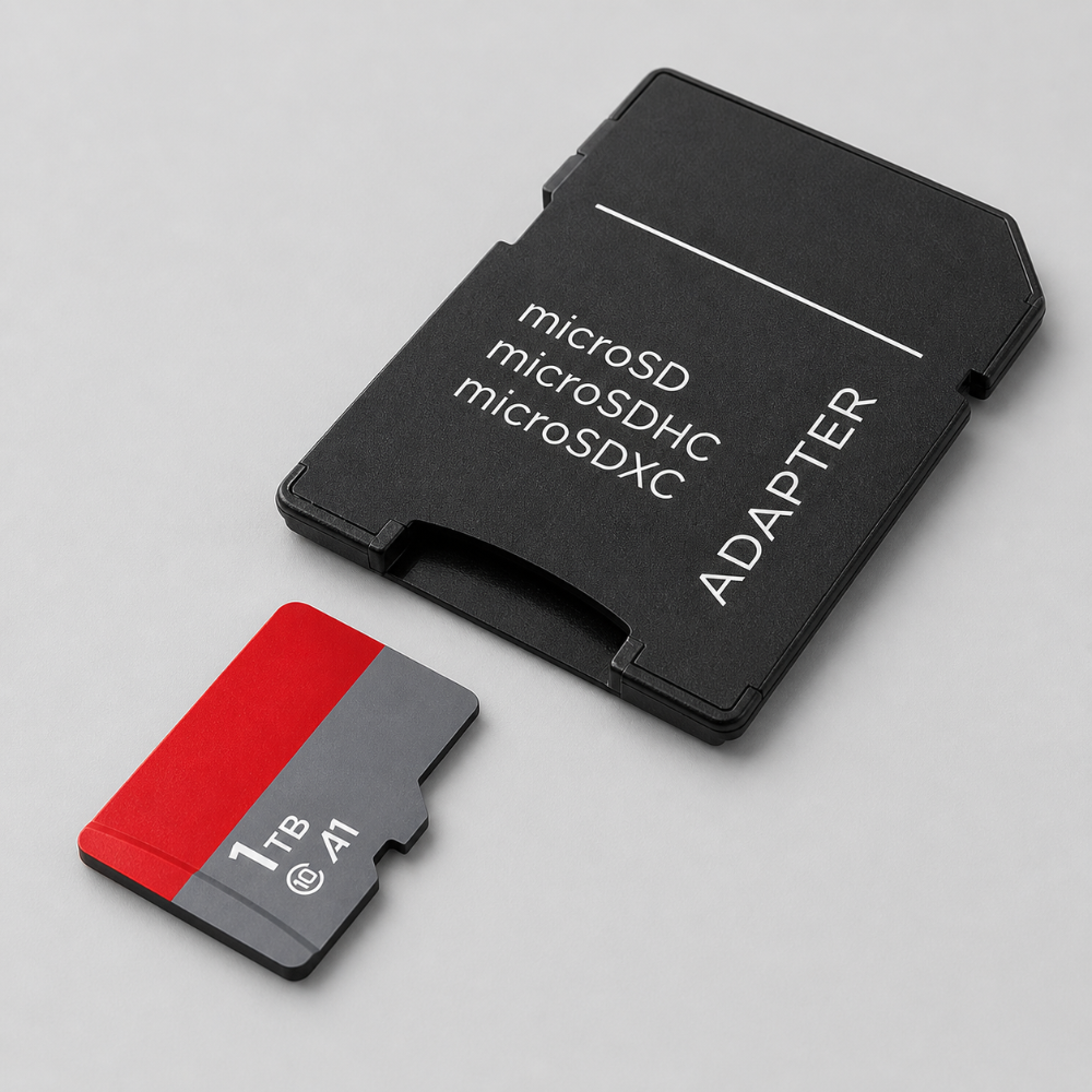 1TB High Speed Memory Card With Micro SD Adapter For Extra Storage | Temsk