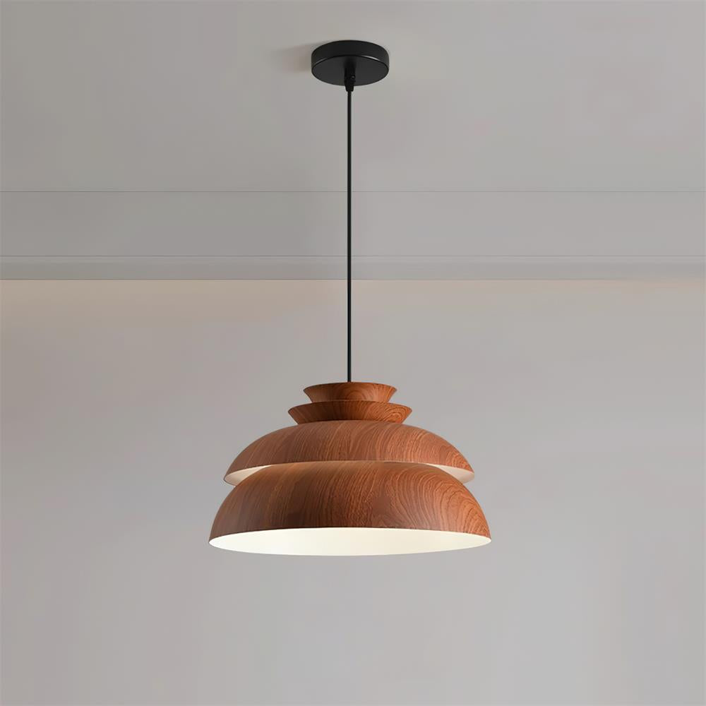 Solara Radiant Pendant Light With Nature Inspired Silhouette | Snurv | Temsk
