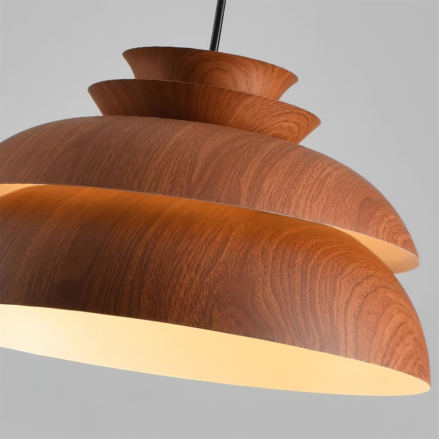 Solara Radiant Pendant Light With Nature Inspired Silhouette | Snurv | Temsk