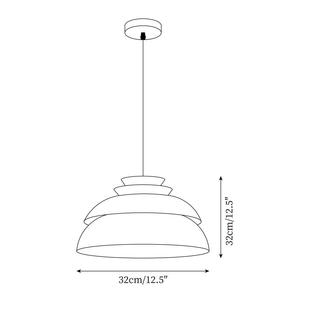 Solara Radiant Pendant Light With Nature Inspired Silhouette | Snurv | Temsk