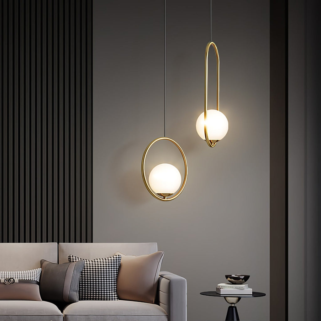 Astraea Modern Pendant Lamp for Elegant Living Spaces | Snurv | Temsk