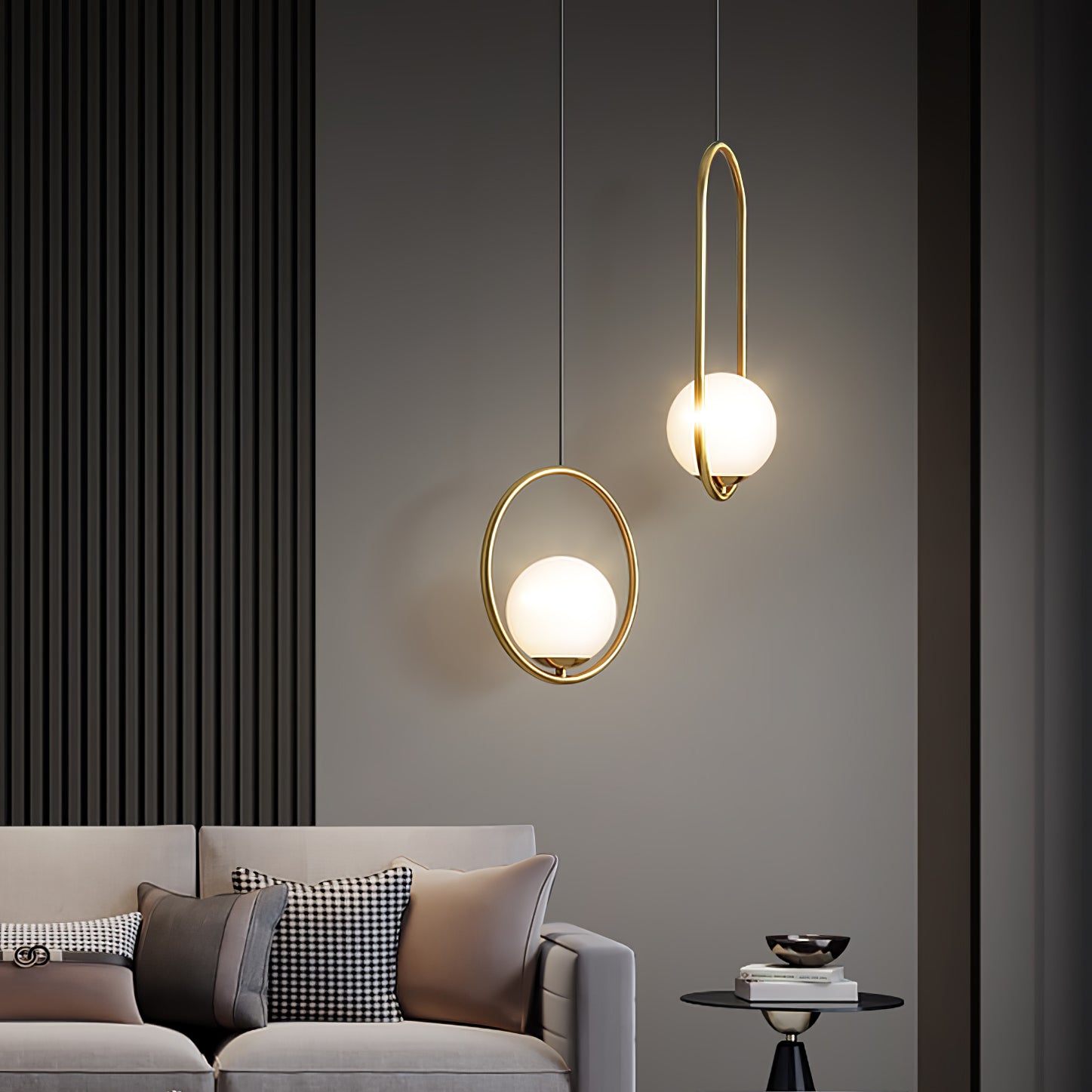 Astraea Modern Pendant Lamp for Elegant Living Spaces | Snurv | Temsk