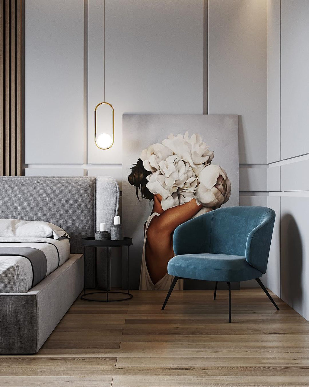 Astraea Modern Pendant Lamp for Elegant Living Spaces | Snurv | Temsk