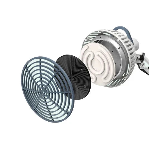 Deep Infrared Heat Lamp with Mineral Disc Technology | Temsk
