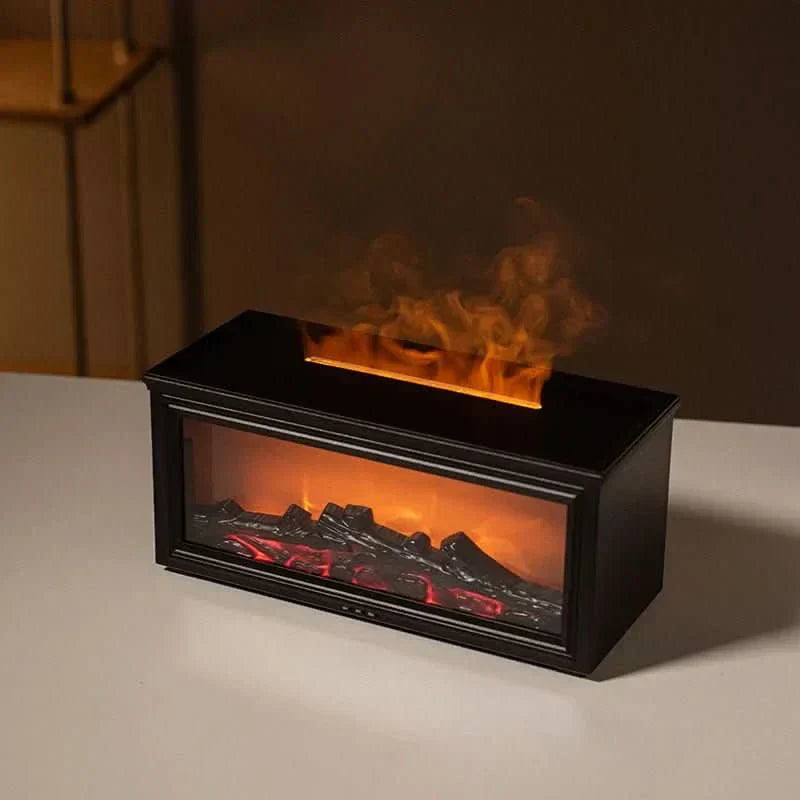 LumaFlare Aromatherapy Fire Pit Diffuser With Seven Colors | Temsk