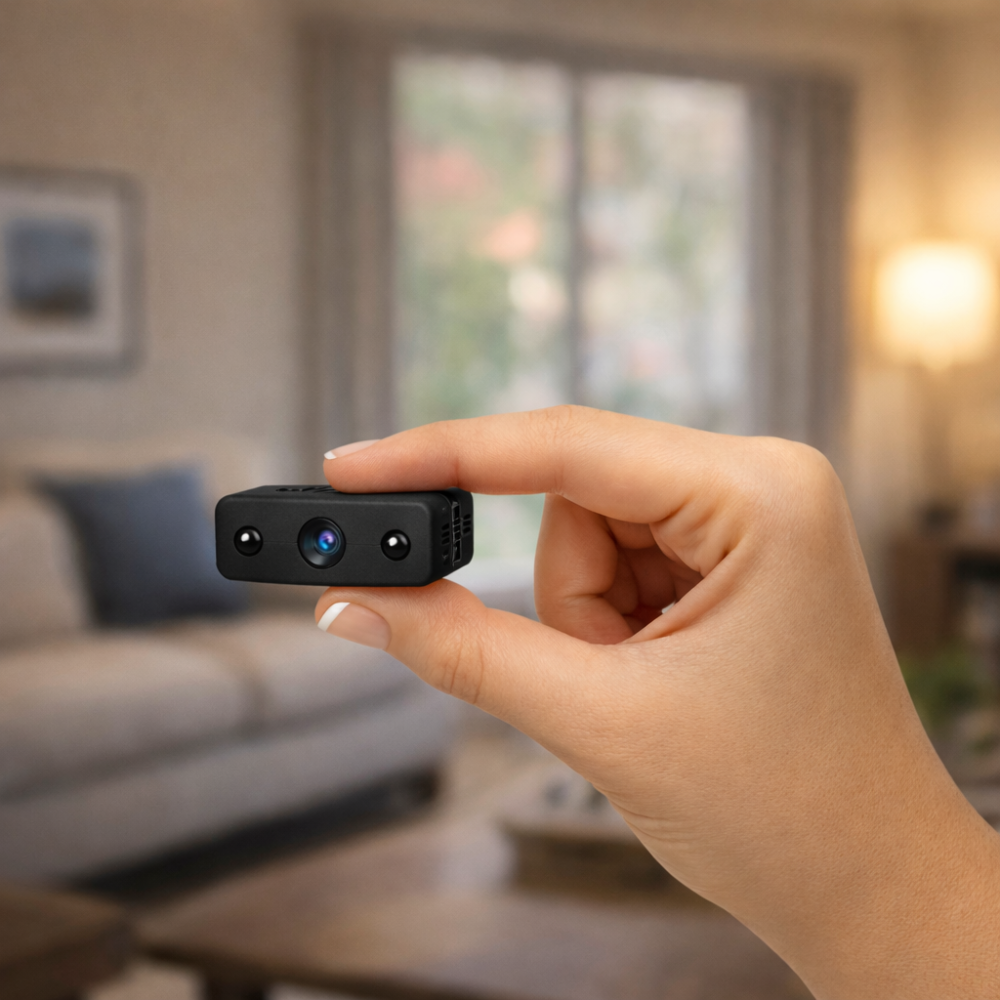 Cameră micro HD compactă cu înregistrator video cu detectare a mișcării | Temsk