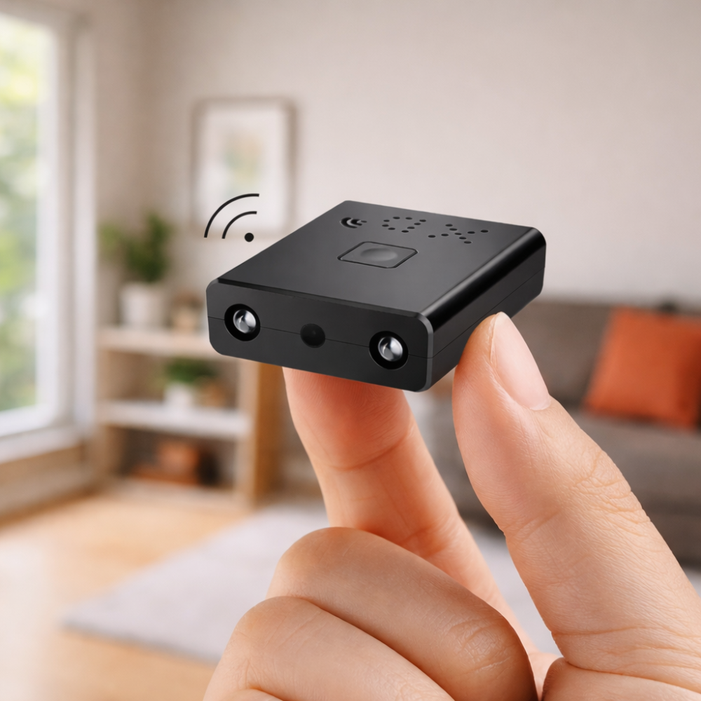 Kompaktní WiFi bezpečnostní kamera pro domácí videozáznamy | Temsk