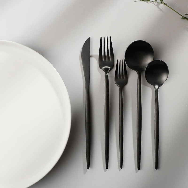 Daily Dining Flatware In Clean Minimalist Style For Everyday Use | Temsk