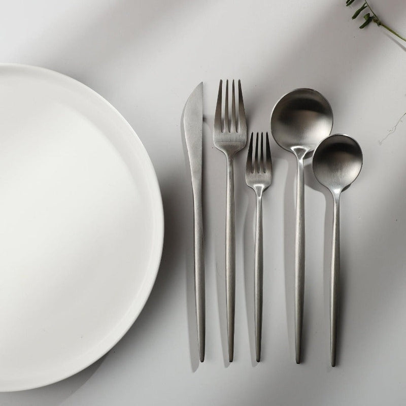 Daily Dining Flatware In Clean Minimalist Style For Everyday Use | Temsk
