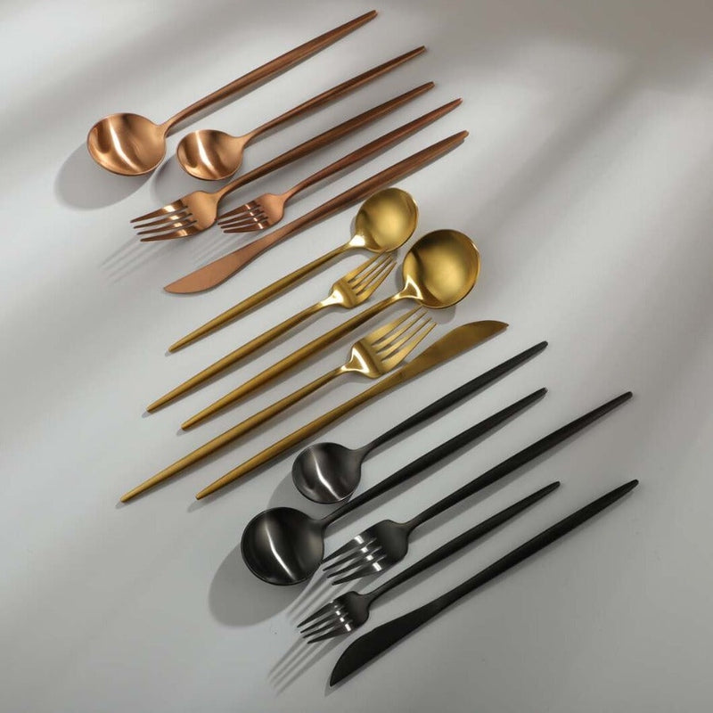 Daily Dining Flatware In Clean Minimalist Style For Everyday Use | Temsk