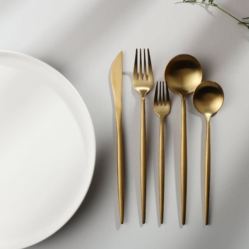 Daily Dining Flatware In Clean Minimalist Style For Everyday Use | Temsk