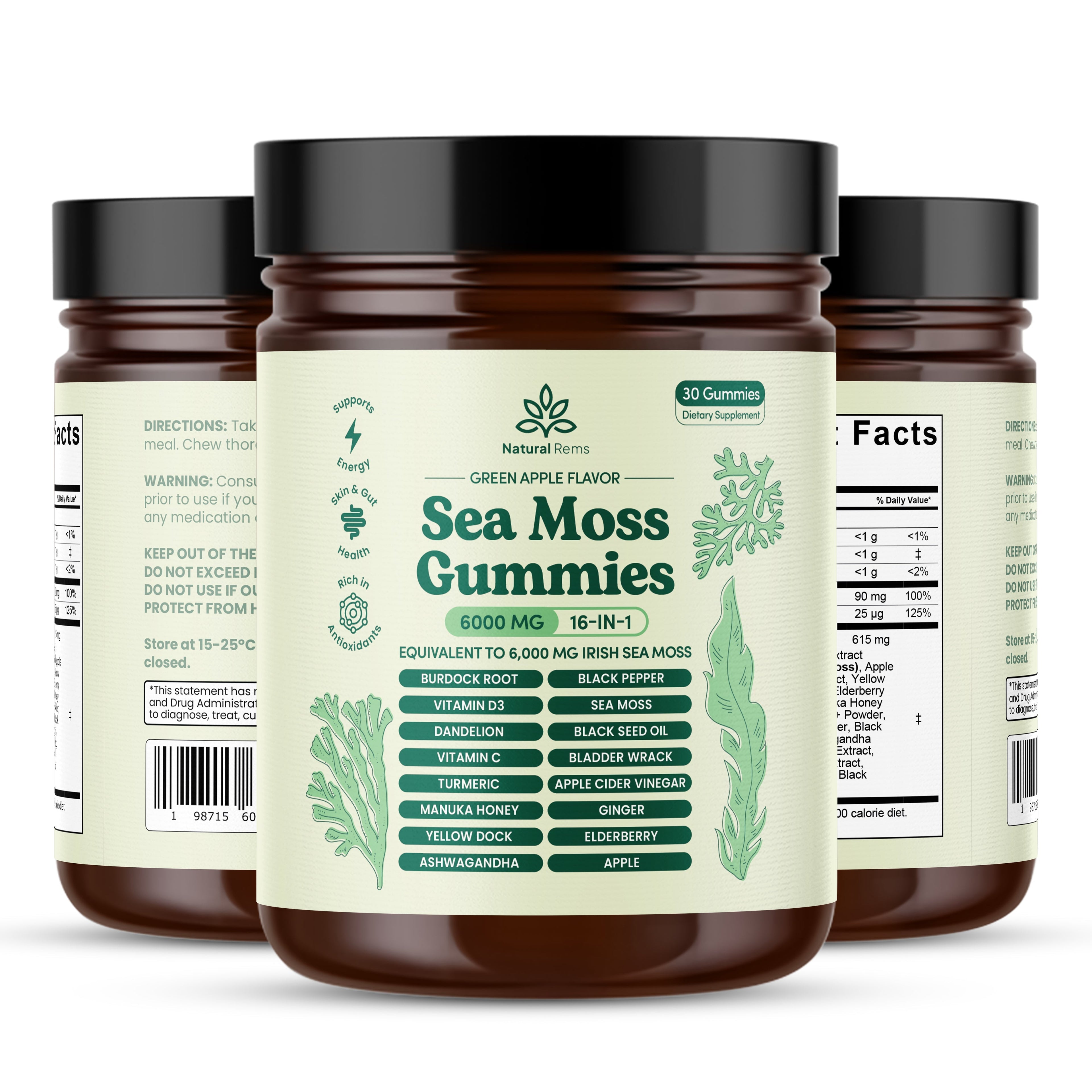 Sea Moss Gummies for Joint & Mobility Support | Temsk
