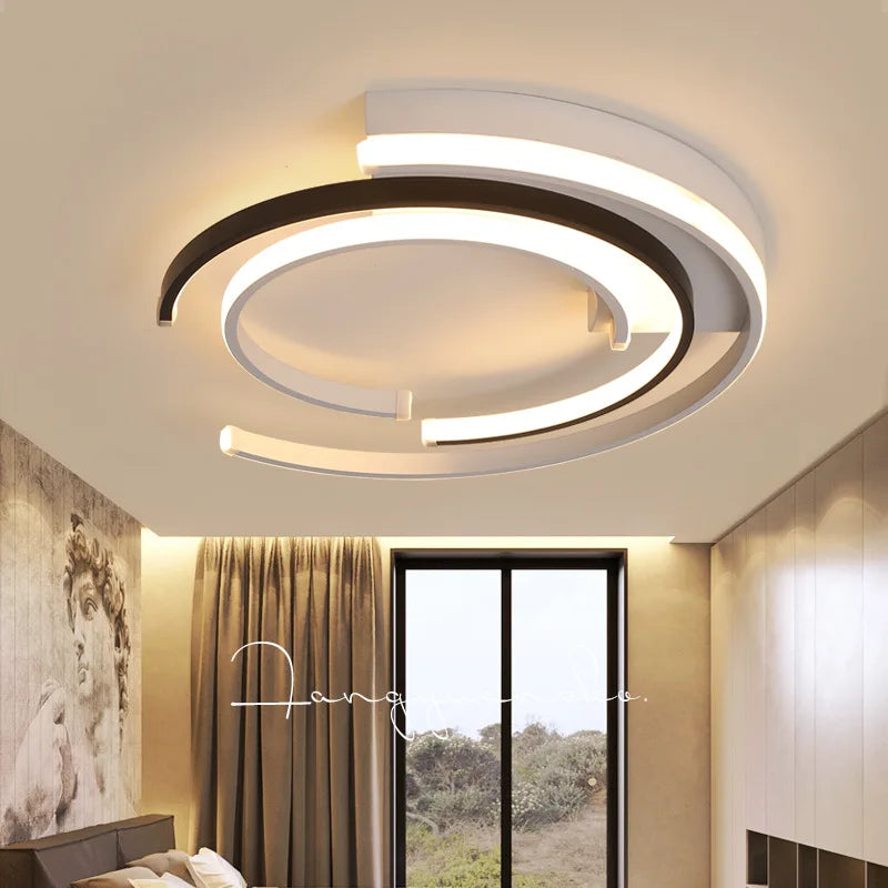 LuminaNova Contemporary LED Ceiling Fixture For Living Spaces | Temsk