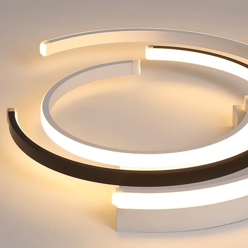 LuminaNova Contemporary LED Ceiling Fixture For Living Spaces | Temsk