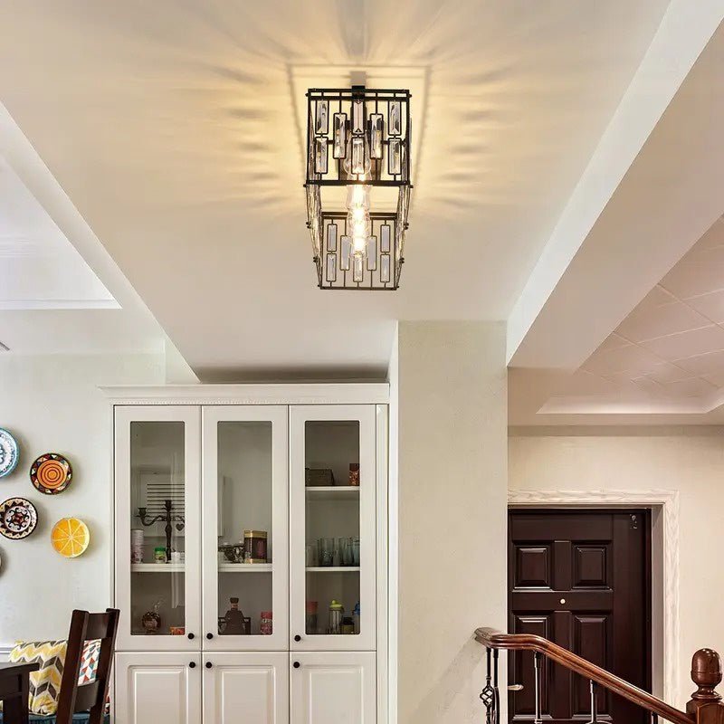 Contemporary Rectangular LED Ceiling Light Fixture, 24x12 Inches | Temsk