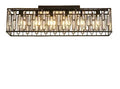 Contemporary Rectangular LED Ceiling Light Fixture, 24x12 Inches | Temsk
