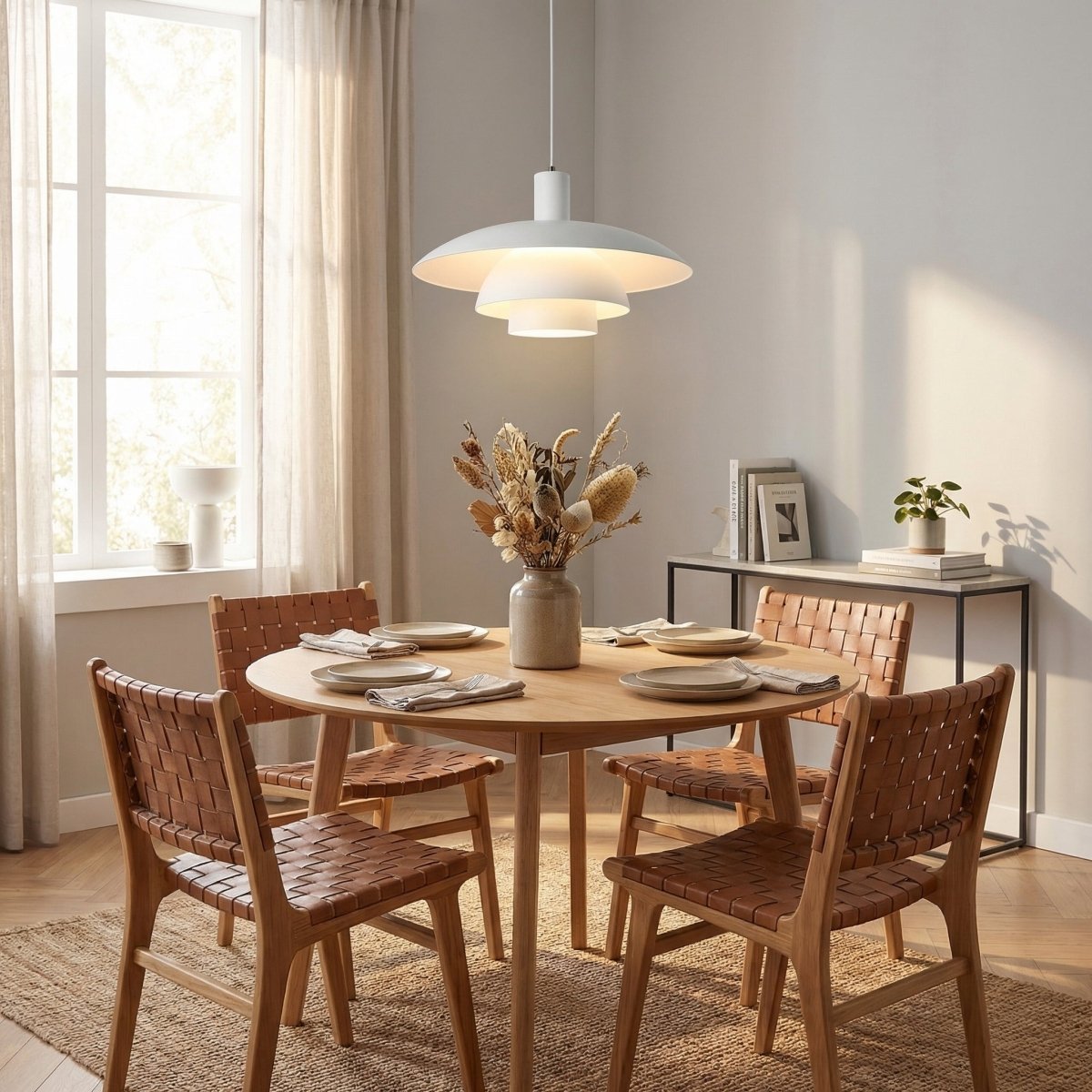Modern UFO Pendant Light In Metal, 12 Inch, Contemporary Design | Temsk