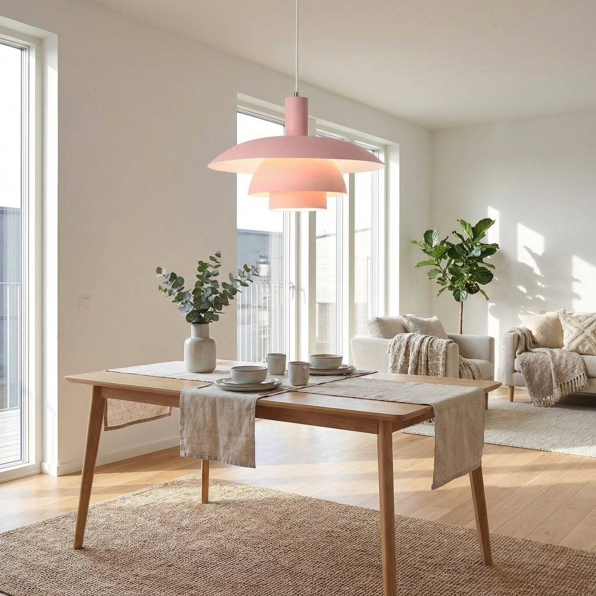 Modern UFO Pendant Light In Metal, 12 Inch, Contemporary Design | Temsk
