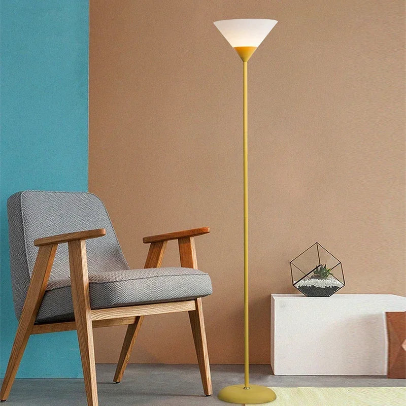 Modern Floor Lamp With Adjustable Brightness For Living Rooms | Temsk