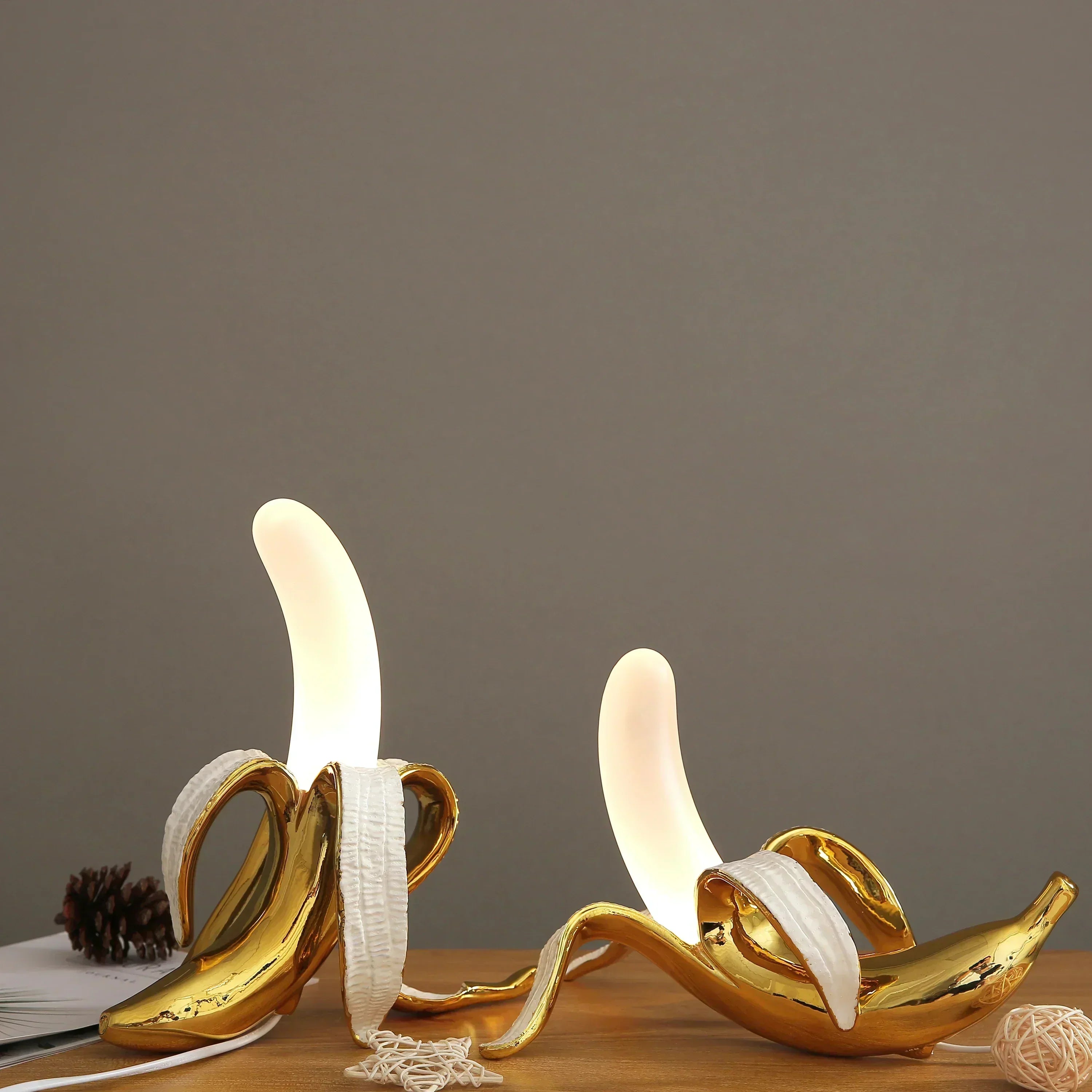 BananaGlow Modern Banana Lamps For Home Accent Lighting | Temsk