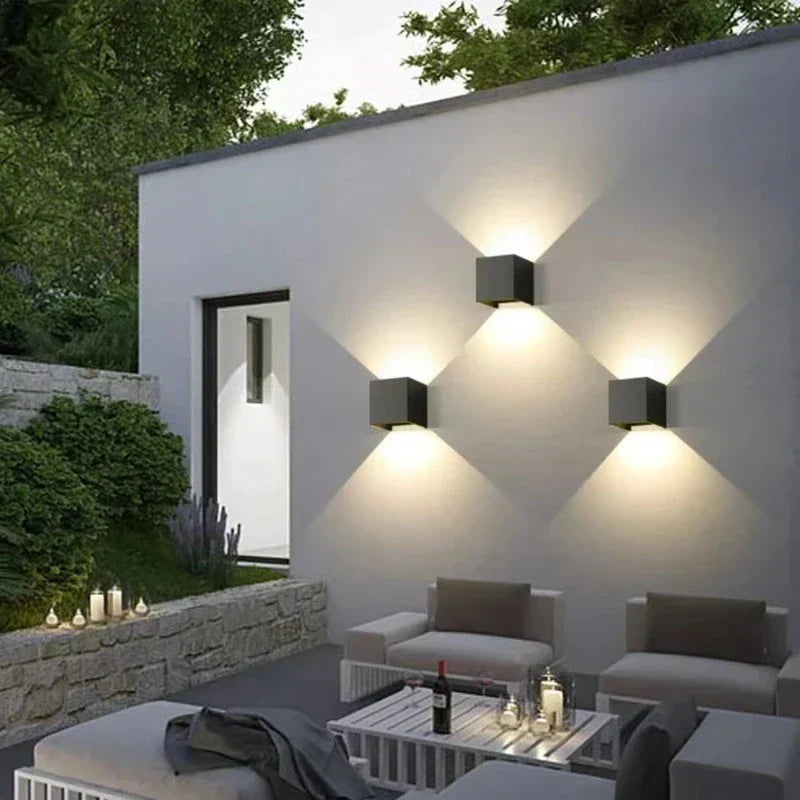 LumaLine Exterior Wall Light For Modern Outdoor Lighting | Temsk