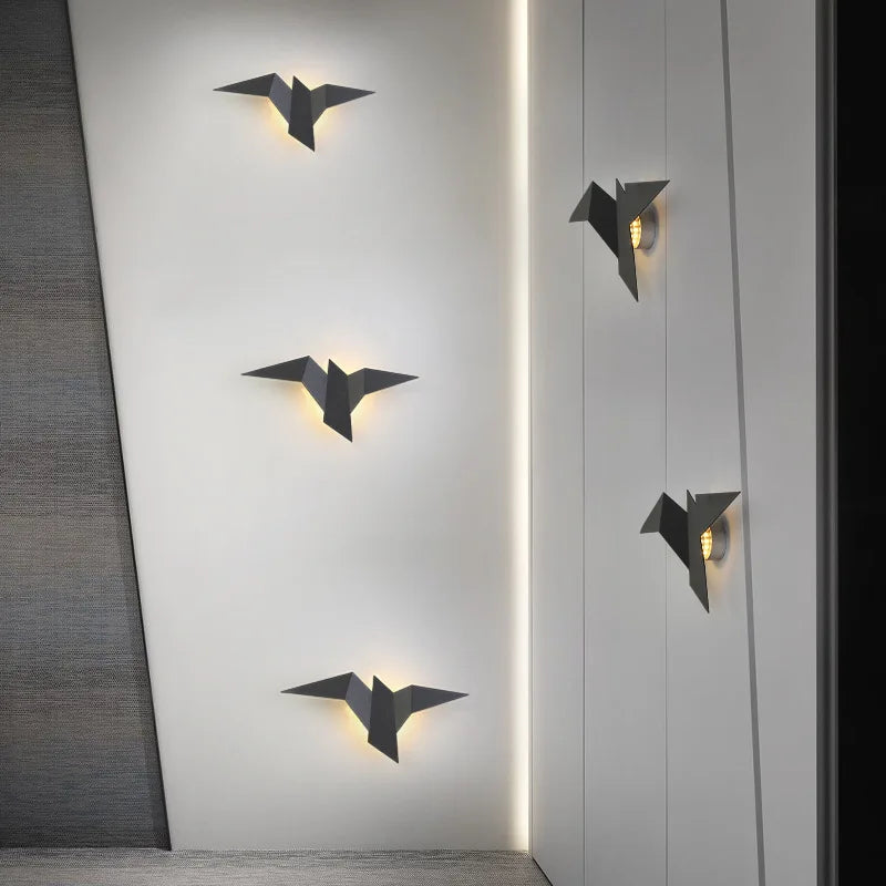 Applique da parete a forma di uccello NovaNest per arredamento soggiorno | Temsk