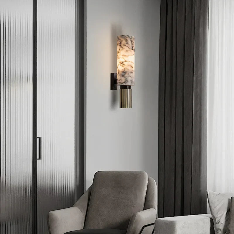 Aureate Marble Wall Light Elevates Elegant Interiors At Home | Temsk