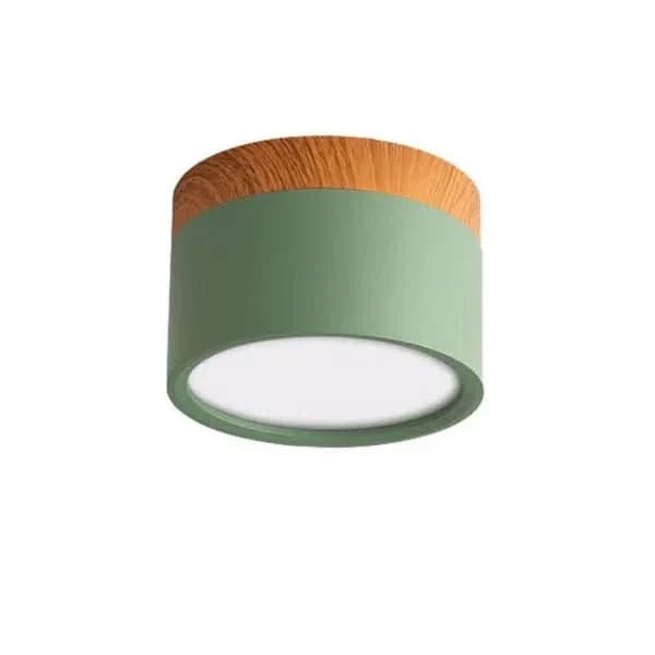 AeroNest Modern Dimmable LED Ceiling Light With Wood Design | Temsk