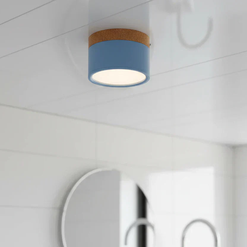 AeroNest Modern Dimmable LED Ceiling Light With Wood Design | Temsk