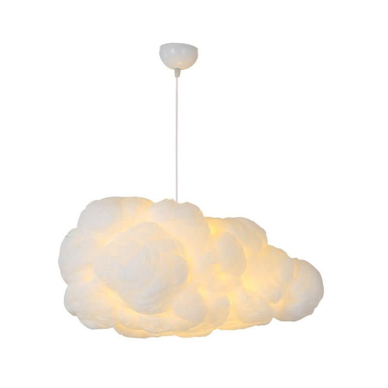 NovaLuxe Duo Modern Pendant Light With Two White Shades For Stylish Bedroom Lighting | Temsk