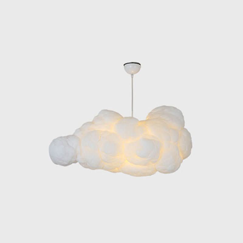 NovaLuxe Duo Modern Pendant Light With Two White Shades For Stylish Bedroom Lighting | Temsk