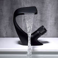 CascadeLux Basin Tap Modern Brass Waterfall Basin Tap For Luxurious Bathroom Design | Temsk