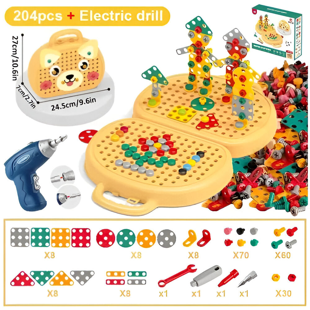 Montessori Inspired Building Set For Kids STEM Activity Kit | Temsk