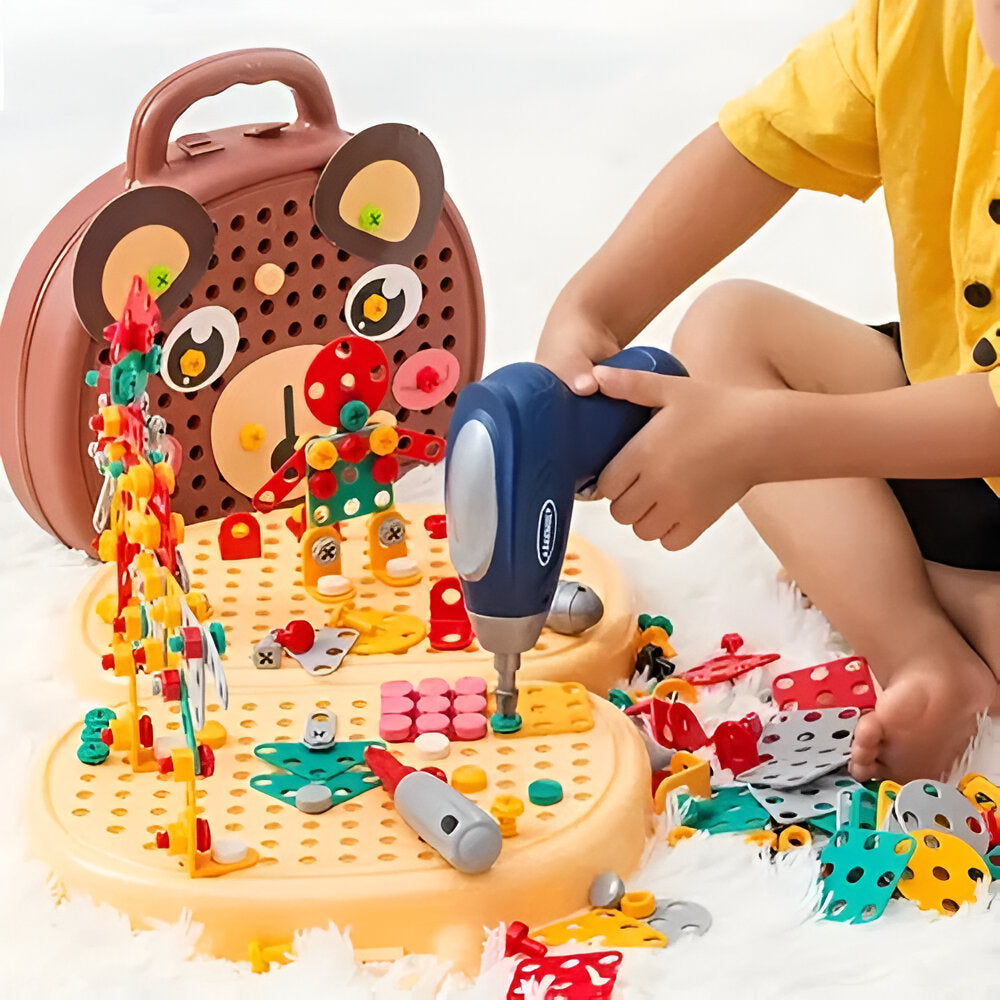 Montessori Inspired Building Set For Kids STEM Activity Kit | Temsk