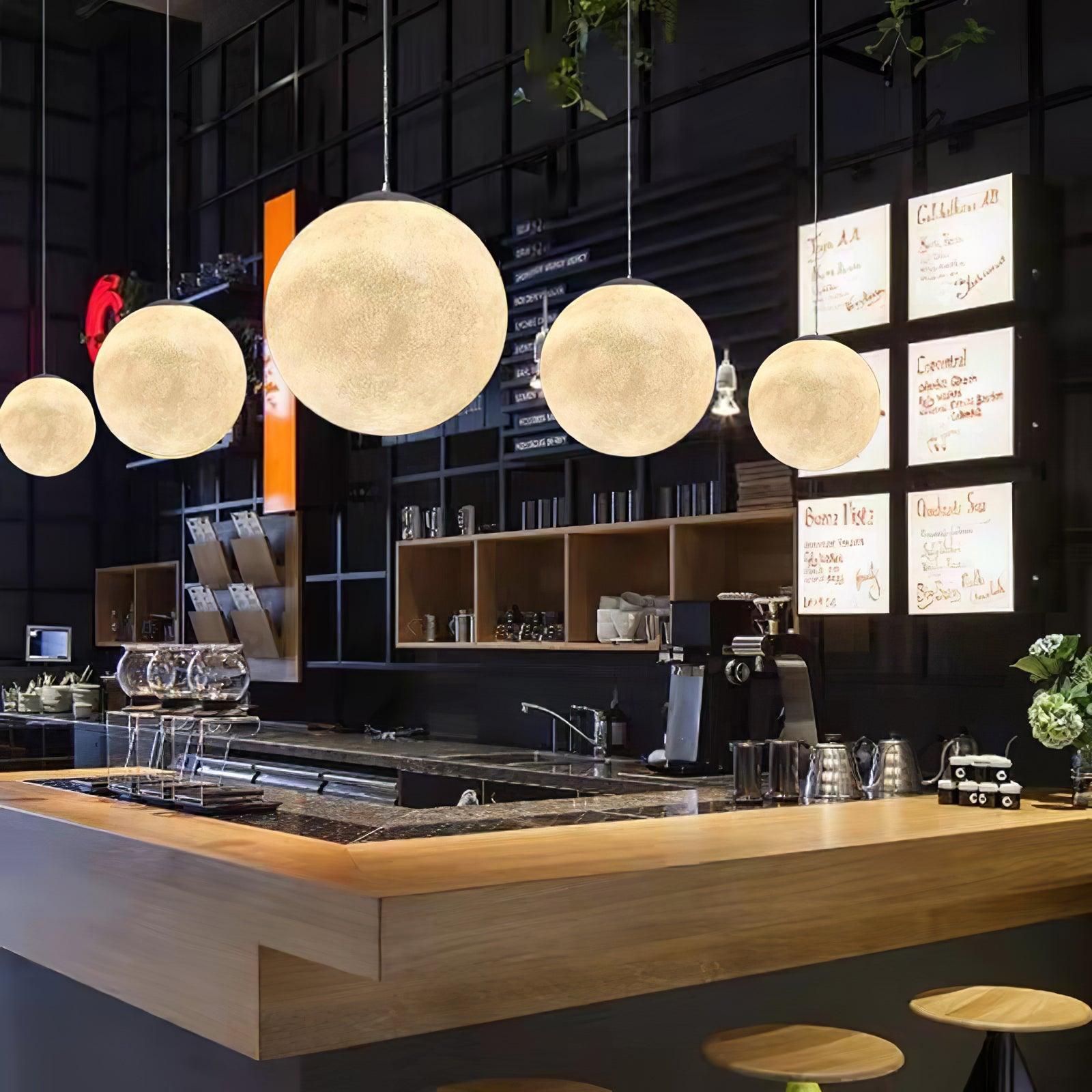 Aurelian Glow Pendant Light for Soft Moonlit Ambiance in Any Room | Snurv | Temsk