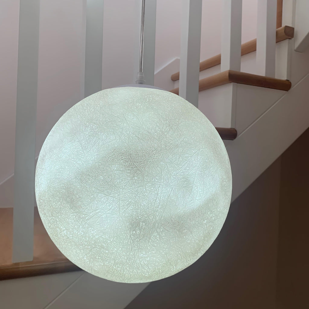 Aurelian Glow Pendant Light for Soft Moonlit Ambiance in Any Room | Snurv | Temsk