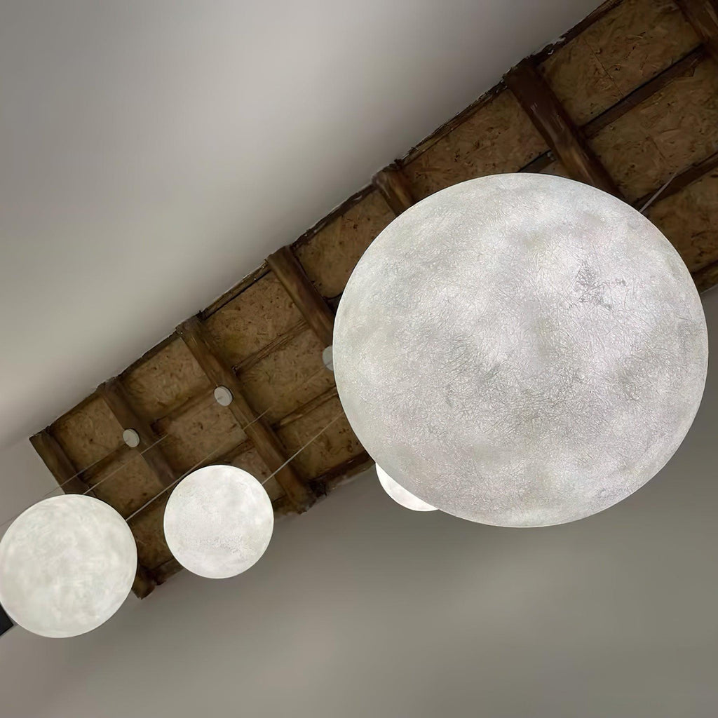 Aurelian Glow Pendant Light for Soft Moonlit Ambiance in Any Room | Snurv | Temsk
