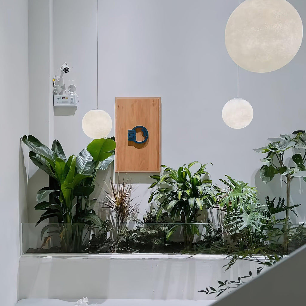 Aurelian Glow Pendant Light for Soft Moonlit Ambiance in Any Room | Snurv | Temsk