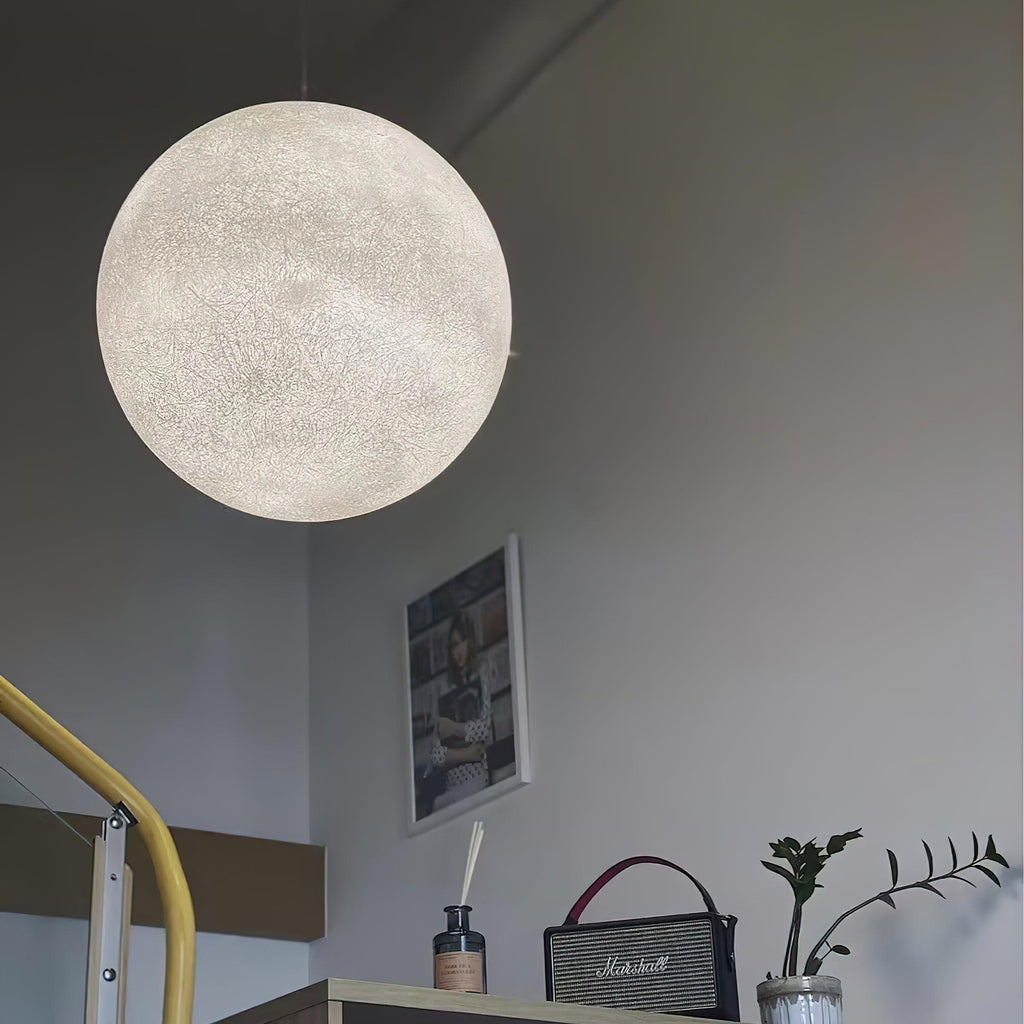 Aurelian Glow Pendant Light for Soft Moonlit Ambiance in Any Room | Snurv | Temsk