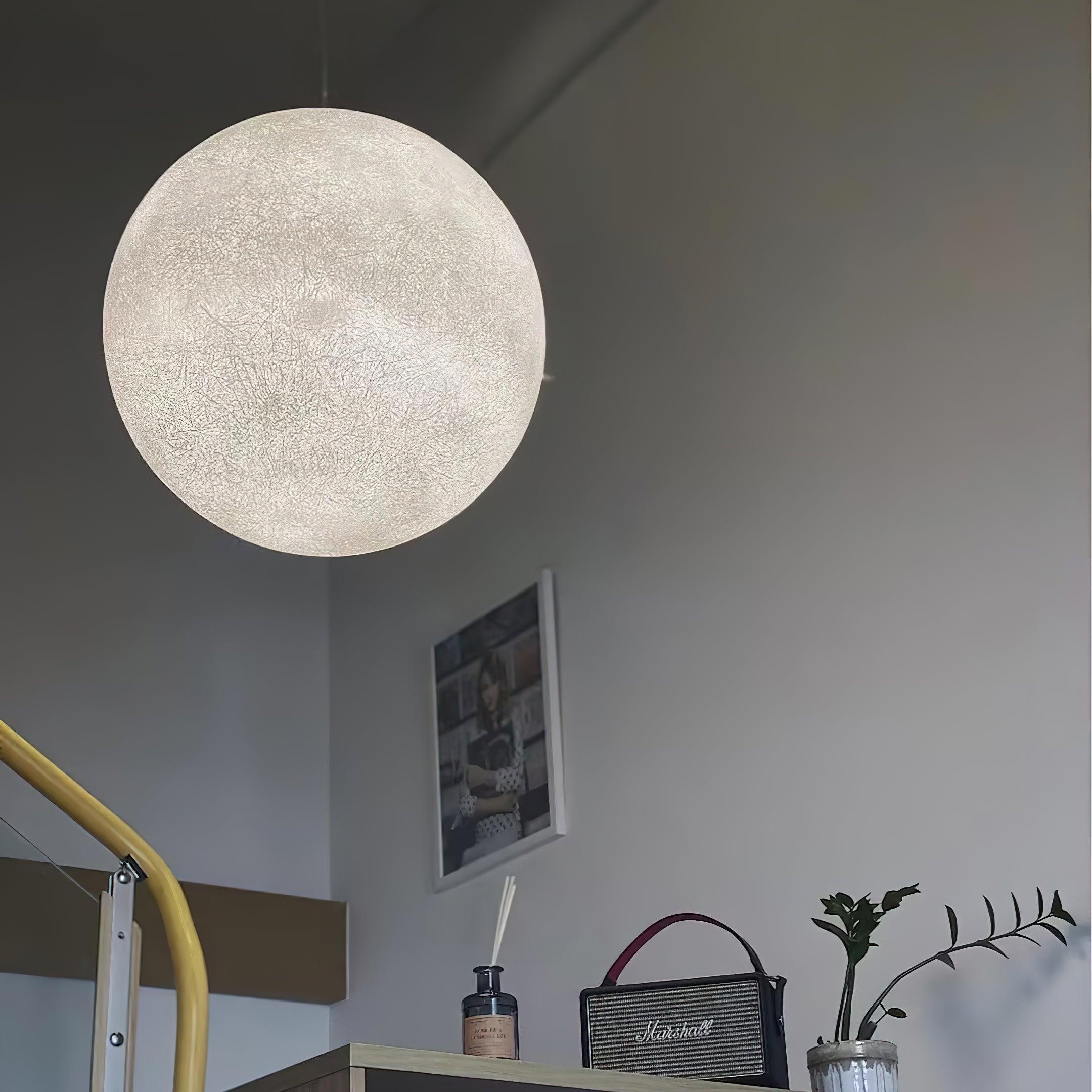 Aurelian Glow Pendant Light for Soft Moonlit Ambiance in Any Room | Snurv | Temsk