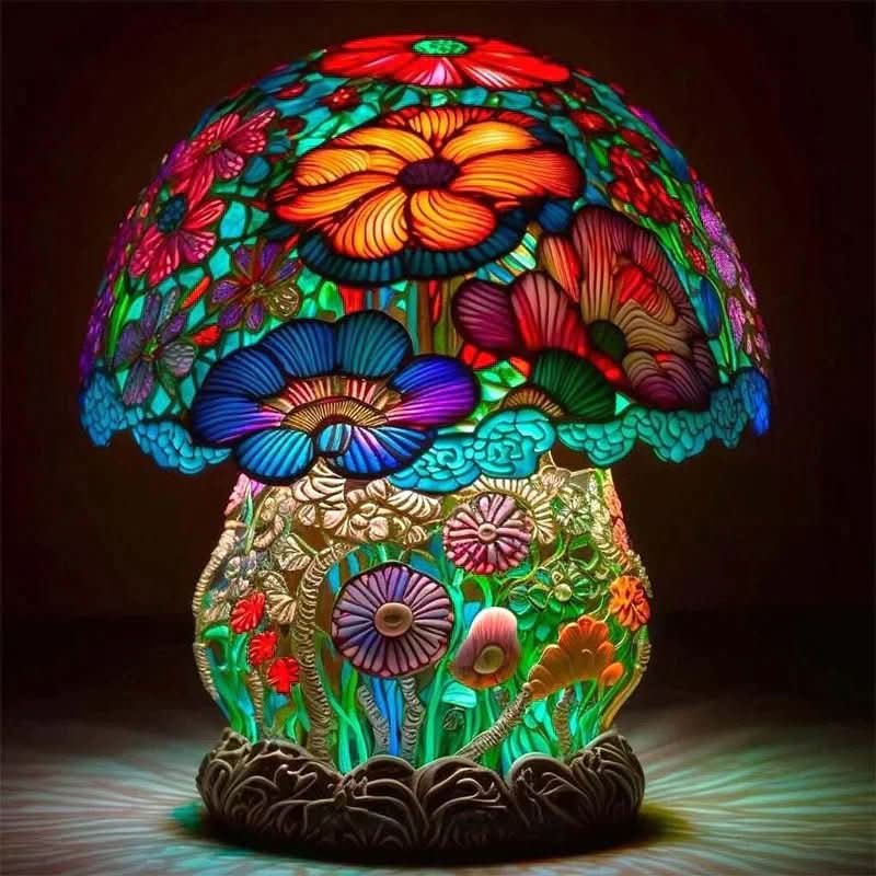Luma Mosaic Lamp For Gentle Light And Decorative Ambience | Temsk
