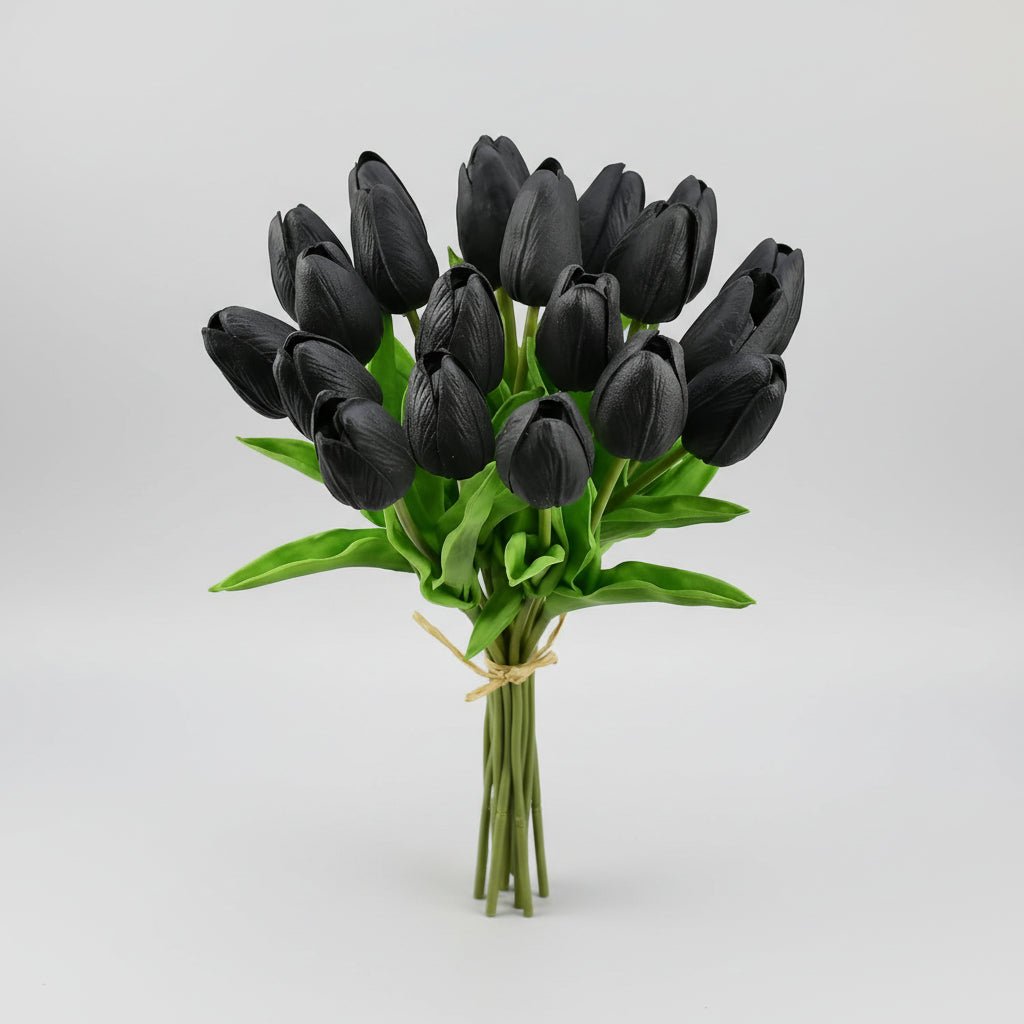 Mother's Day Real-Touch Tulips With PU Stems Bouquet | Temsk