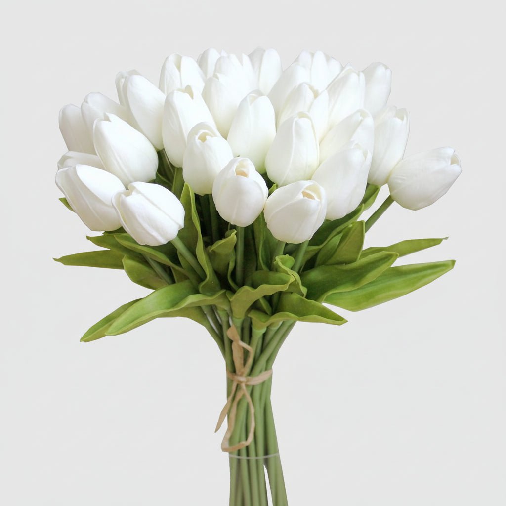 Mother's Day Real-Touch Tulips With PU Stems Bouquet | Temsk