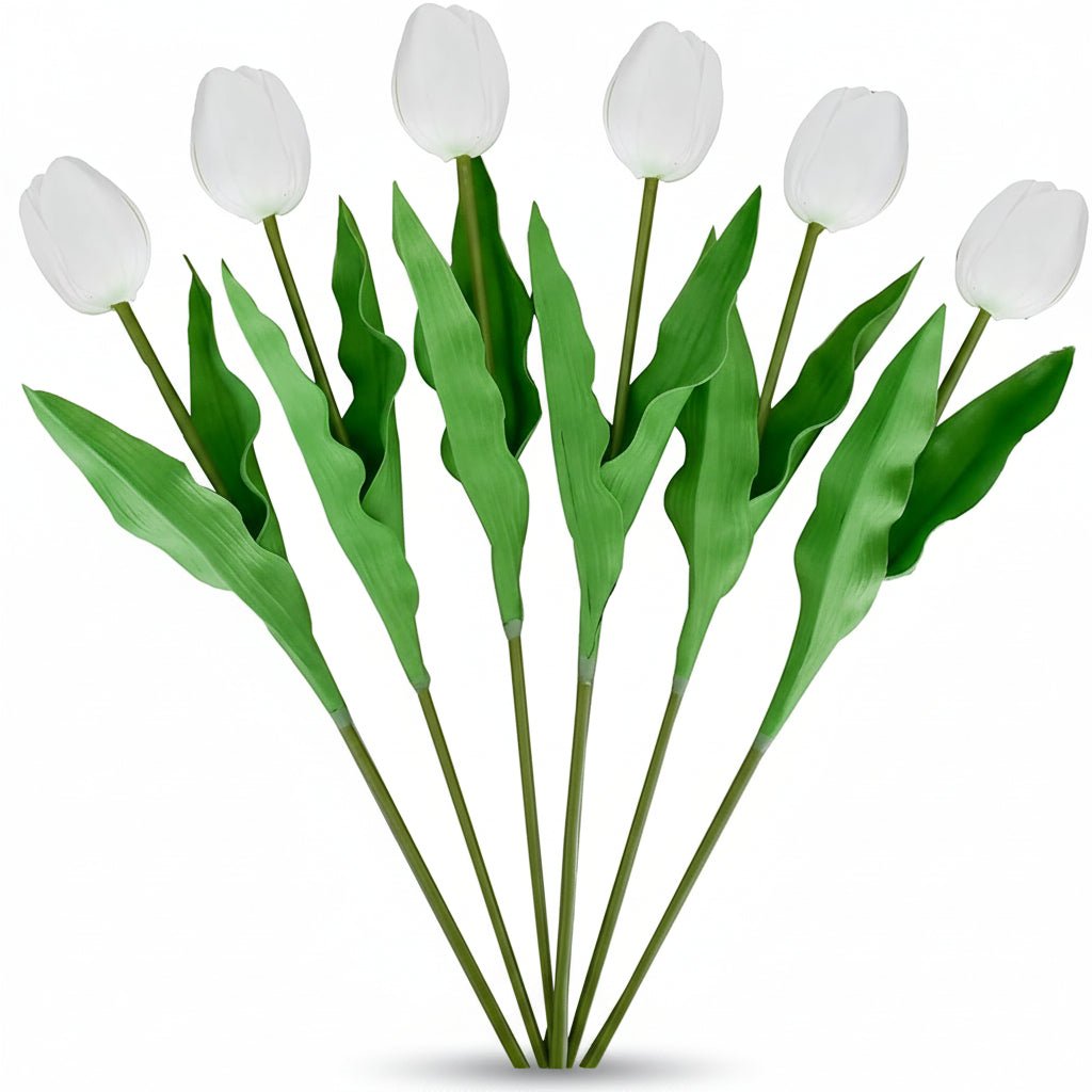 Mother's Day Real-Touch Tulips With PU Stems Bouquet | Temsk
