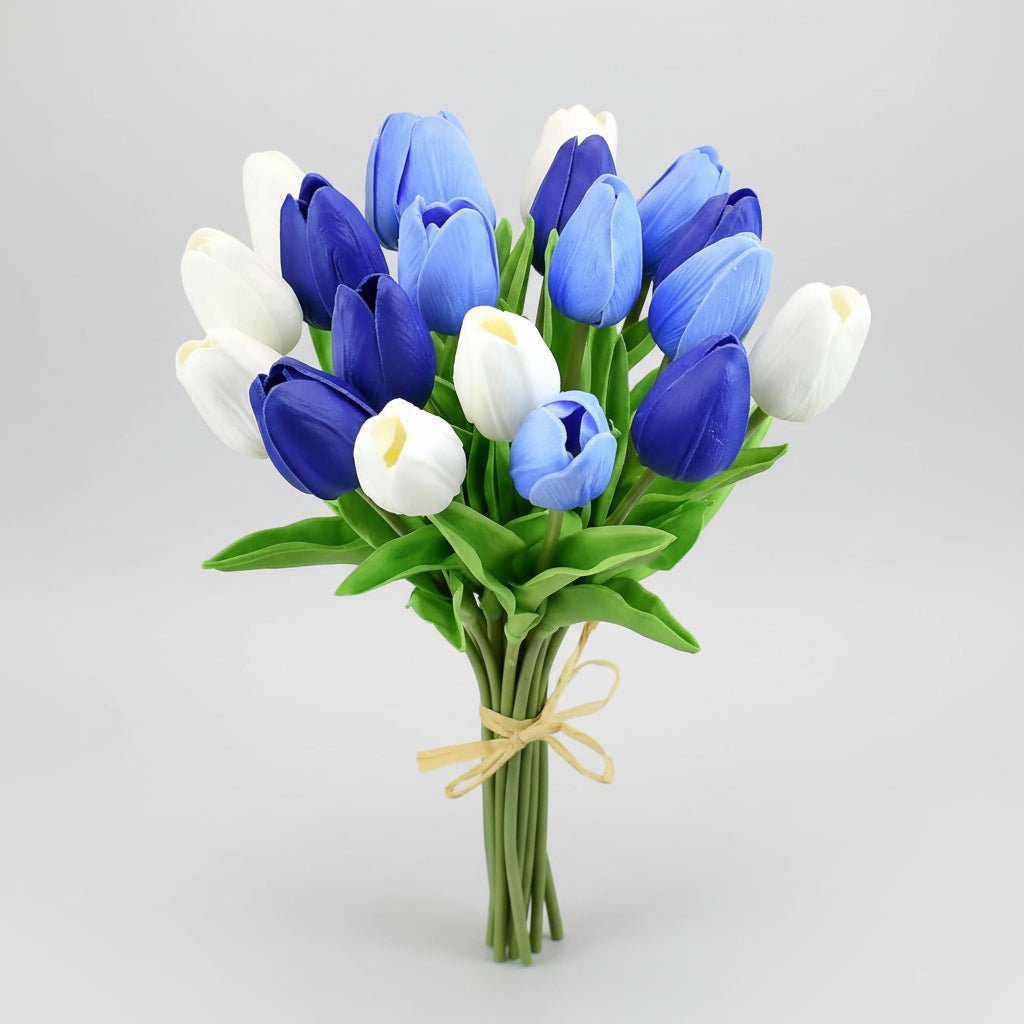 Mother's Day Real-Touch Tulips With PU Stems Bouquet | Temsk