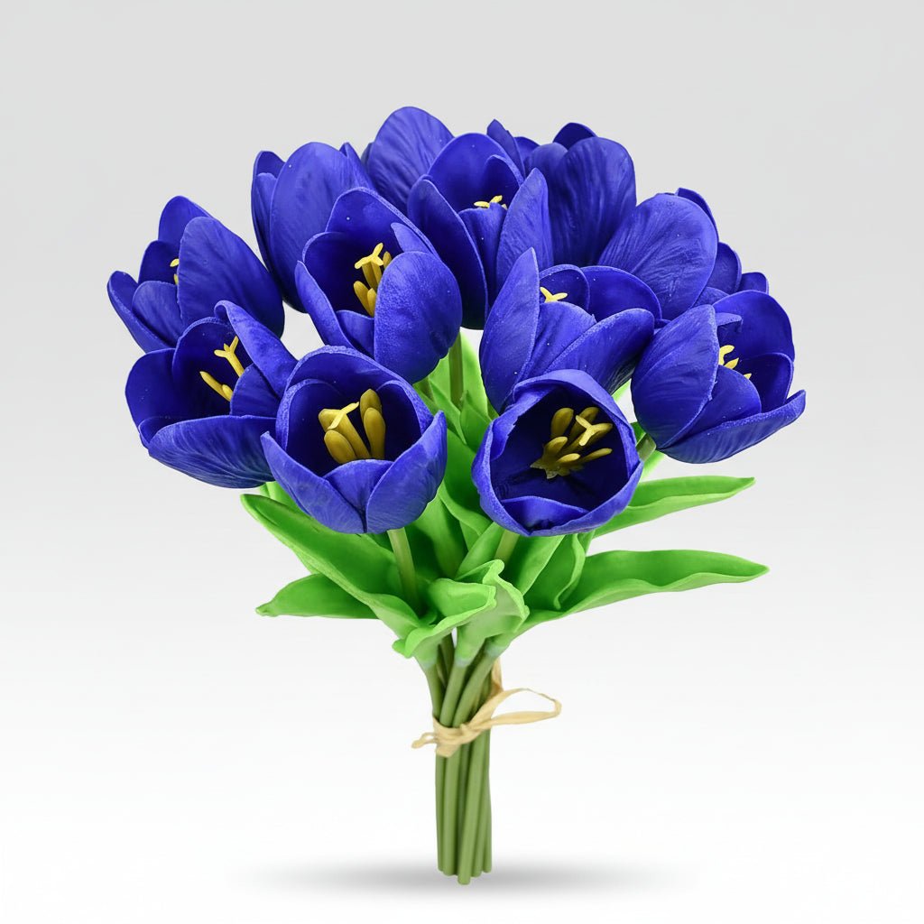 Mother's Day Real-Touch Tulips With PU Stems Bouquet | Temsk