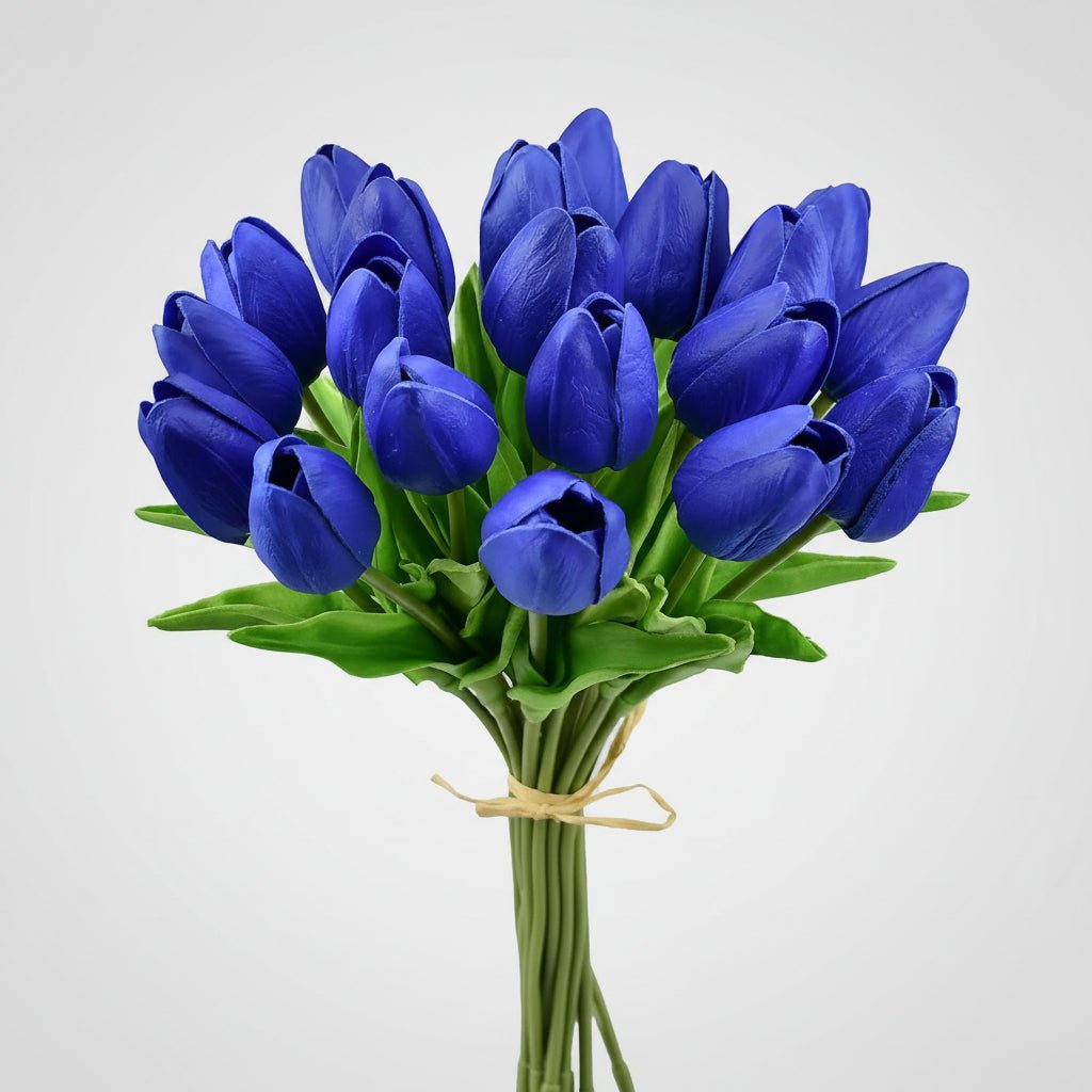 Mother's Day Real-Touch Tulips With PU Stems Bouquet | Temsk