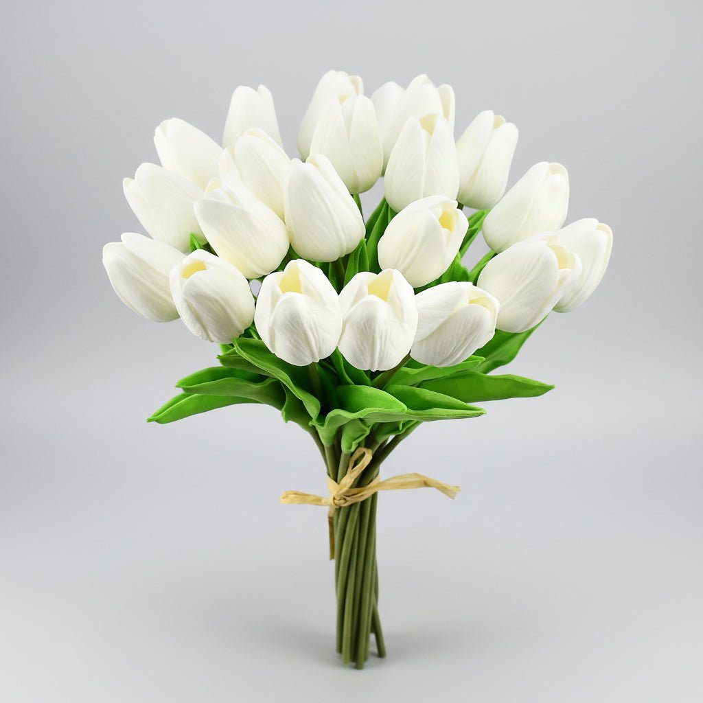 Mother's Day Real-Touch Tulips With PU Stems Bouquet | Temsk
