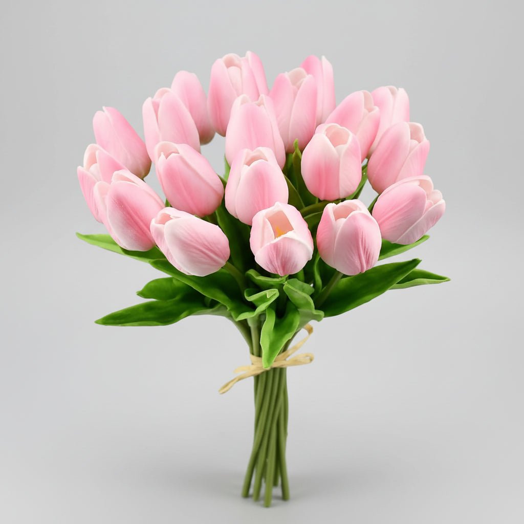 Mother's Day Real-Touch Tulips With PU Stems Bouquet | Temsk